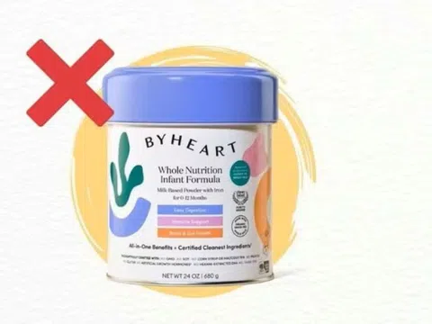 Sữa ByHeart nhiễm khuẩn: Bộ Y tế yêu cầu rà soát bản công bố
