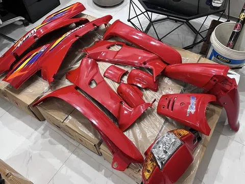 Sơn La phát hiện gần 1.600 phụ kiện xe máy giả