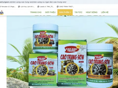 Công an tiếp nhận kiến nghị khởi tố cơ sở Cao Anh Trung sản xuất vì bán hàng giả