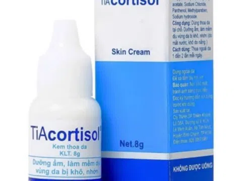 Đình chỉ lưu hành, thu hồi toàn quốc "Kem thoa da Tiacortisol" do gây hiểu nhầm là thuốc