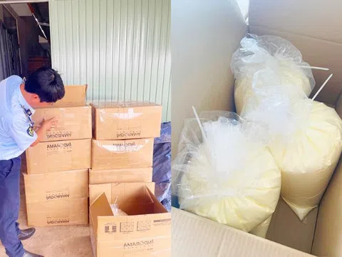 Kịp thời ngăn chặn hàng trăm kg mỹ phẩm làm trắng 3 không tại Gia Lai