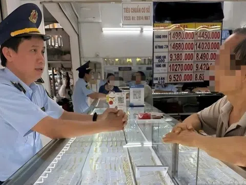Kinh doanh trang sức xâm phạm nhãn hiệu, loạt tiệm vàng bị xử phạt