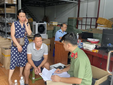 Vĩnh Phúc: Tạm giữ gần 25.000 sản phẩm nhập lậu bán qua kênh thương mại điện tử