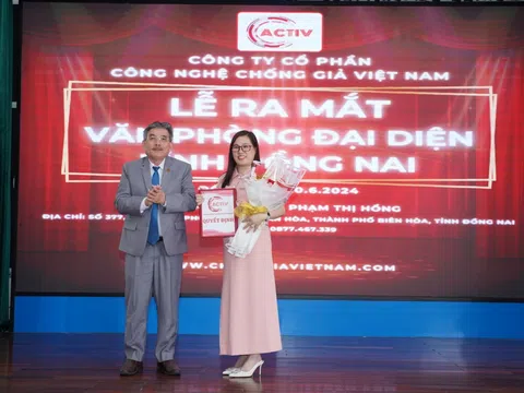 Khai trương văn phòng đại diện tại Đồng Nai của Công ty CP Công nghệ Chống giả Việt Nam (ACTIV)