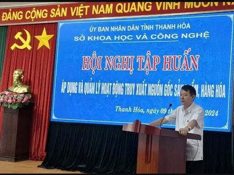Thanh Hóa: Tập huấn hoạt động truy xuất nguồn gốc sản phẩm