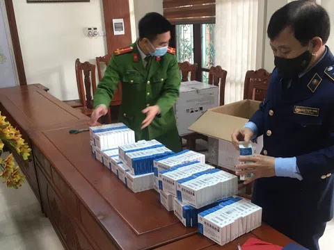 Tịch thu 2.700 bộ kit test và 580 hộp thuốc hỗ trợ điều trị covid-19 tại Bắc Ninh