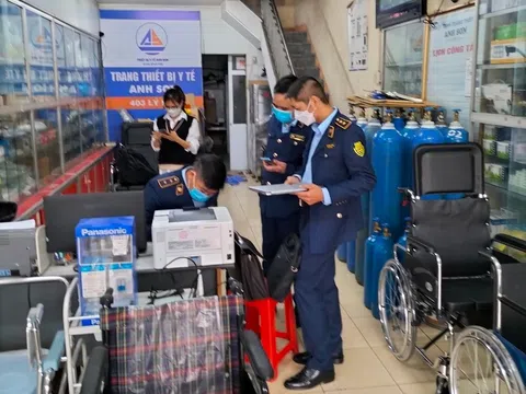 Cục QLTT Thái Bình: Tăng cường kiểm tra các mặt hàng Kit test Covid-19