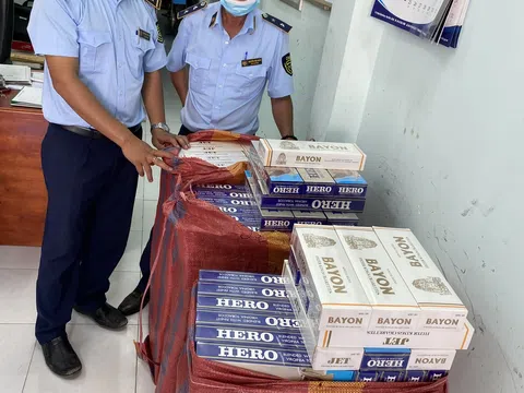 Tây Ninh: Phát hiện bắt giữ trên 3.000 gói thuốc lá điếu ngoại nhập lậu